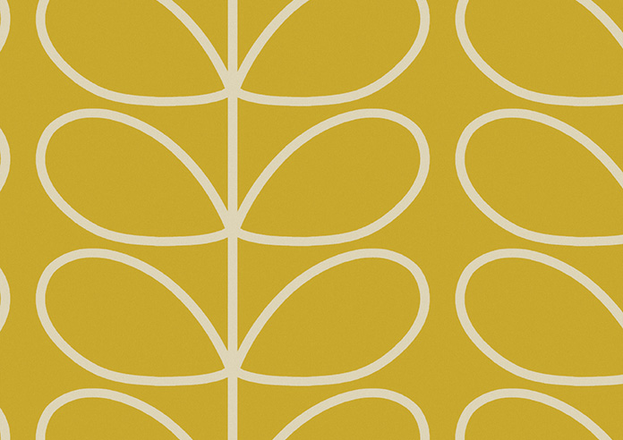 Orla Kiely Jumbo Linear Stem, Sunflower - Roller Blind - Image 6